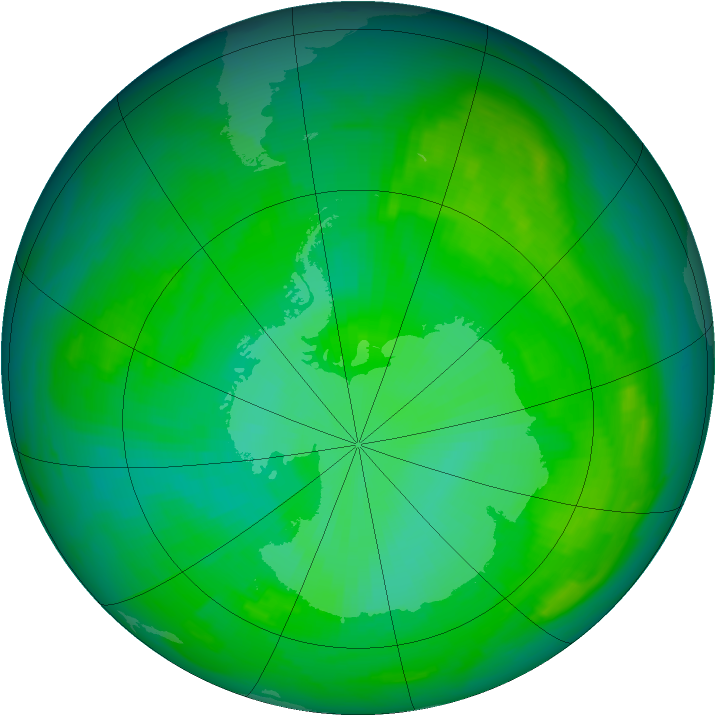 Ozone Map 1979-12-19